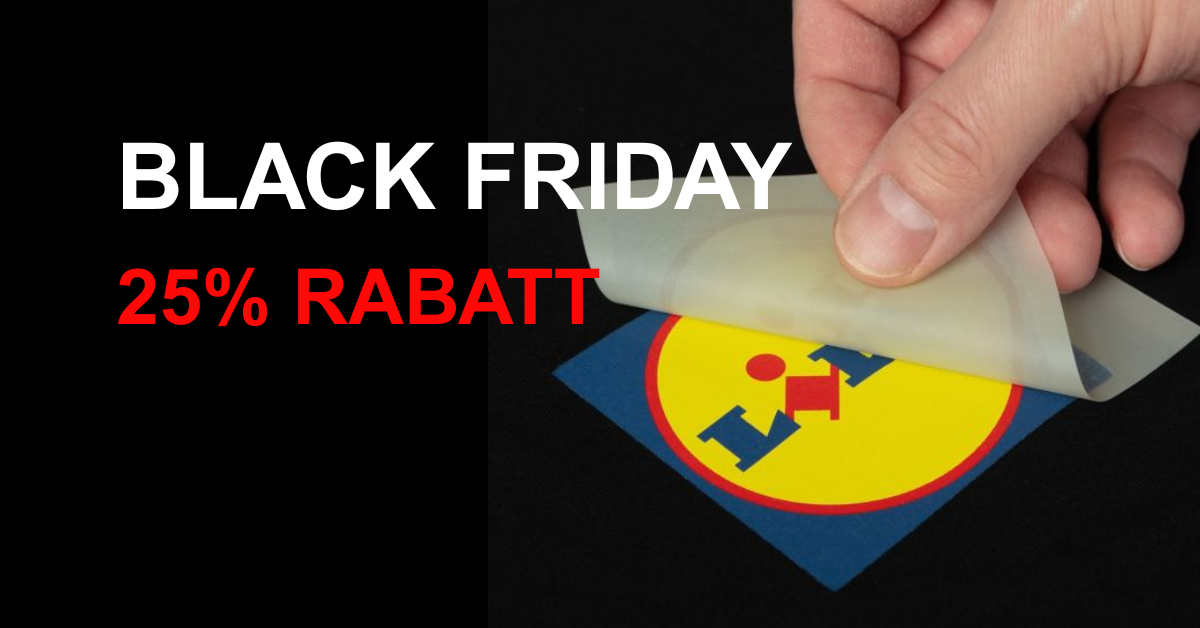 BLACK FRIDAY - 25% RABATT